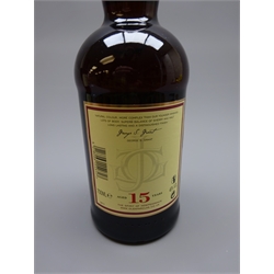  Glenfarclas Highland Malt Scotch Whisky aged 15 years 700ml 46%vol, in tube, 1btl  