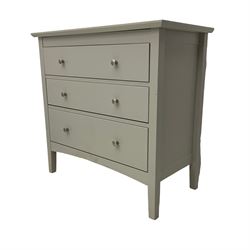 Marks & Spencer Home - light grey three drawer chest