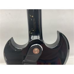 2015 Epiphone limited edition Tony Iommi signature SG Custom electric guitar, serial no.1506201270, L101cm; in cardboard delivery box with authenticity folder containing certificate and photograph of Iommi.