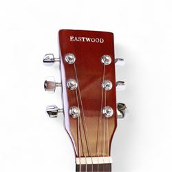 Eastwood six string acoustic guitar, model no. ED40H, guitar L104cm