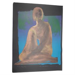 Ivor Abrahams (British 1935-2015): 'Vahine I & II', pair screenprint signed dated '77 and numbered first stage proof and 35/50 in pencil 107cm x 80cm (2) (unframed)