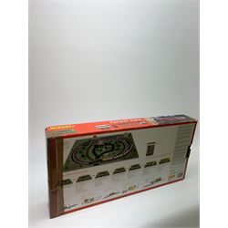 Hornby '00' gauge - electric Mail Train set with 0-6-0 tank locomotive No.7414, travelling post office and brake coach; boxed with Trakmat and paperwork