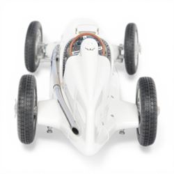 Limited edition CMC 1:18 scale diecast model car no.M065 Mercedes Benz W25 1934 in white, boxed