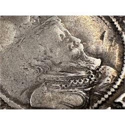 James I Irish 17th century silver one shilling coin