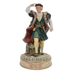 Royal Doulton, Christopher Columbus HN3392, limited edition 849/1400, with box and certifi...