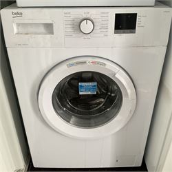Indesit 4kg vented tumble dryer and BEKO slimline WTK62051W 6kg 120rpm washing machine  - THIS LOT IS TO BE COLLECTED BY APPOINTMENT FROM DUGGLEBY STORAGE, GREAT HILL, EASTFIELD, SCARBOROUGH, YO11 3TX