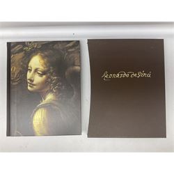 Folio Society; nine volumes, comprising Civilisation, The Folio Book of Days, Shakespeare's Life and World, The Pre-Raphaelites and Their World, Mozart, Beethoven, Michelangelo, Leonardo Da Vinci and The Folio Society book of the 100 Greatest Paintings 