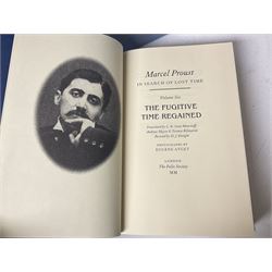 Folio Society; Marcel Proust, In Search of Lost Time, six volumes in two slipcases
