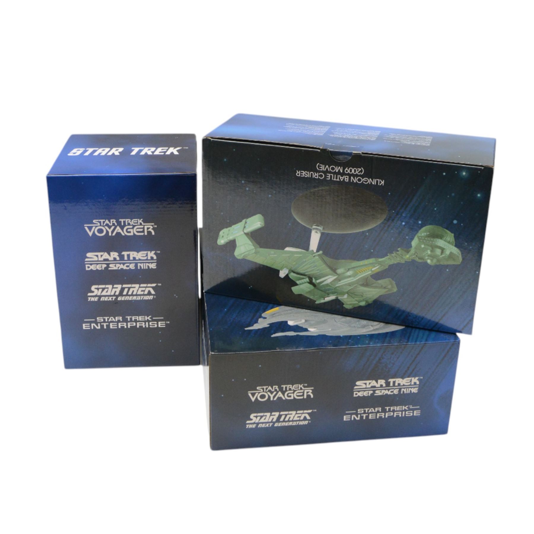 Twenty-three Eaglemoss 'Star Trek The Official Starship Collection' Special Edition starships, to include two Hero Collector Gold Editions USS Enterprise NCC-1701-d and USS Enterprise NCC-1701, all boxed and with accompanying magazines housed in folders 