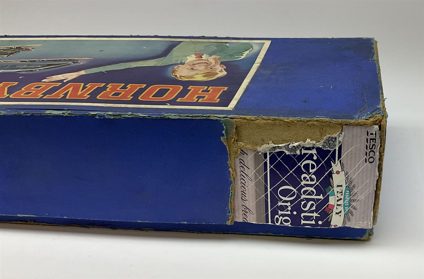 Hornby Dublo - three-rail EDG7 Tank Goods Train set with LMS black 0-6-2 Tank locomotive No.6917, two wagons (lacking brake van), quantity of straight and curved track and controller, in earlier long box.