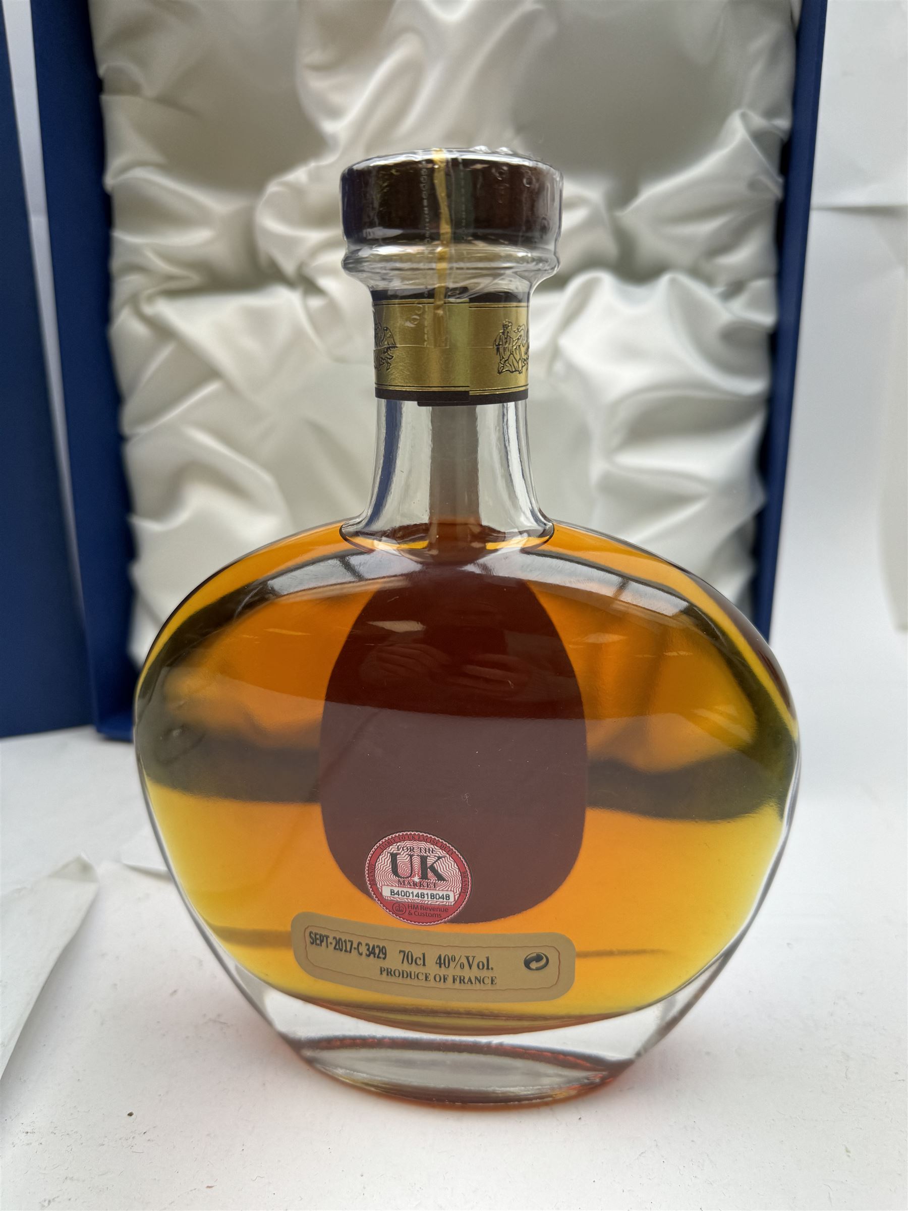 Chateau de Laubade XO Bas Armagnac, 700ml, 40% vol, in original presentation box with two brandy glasses