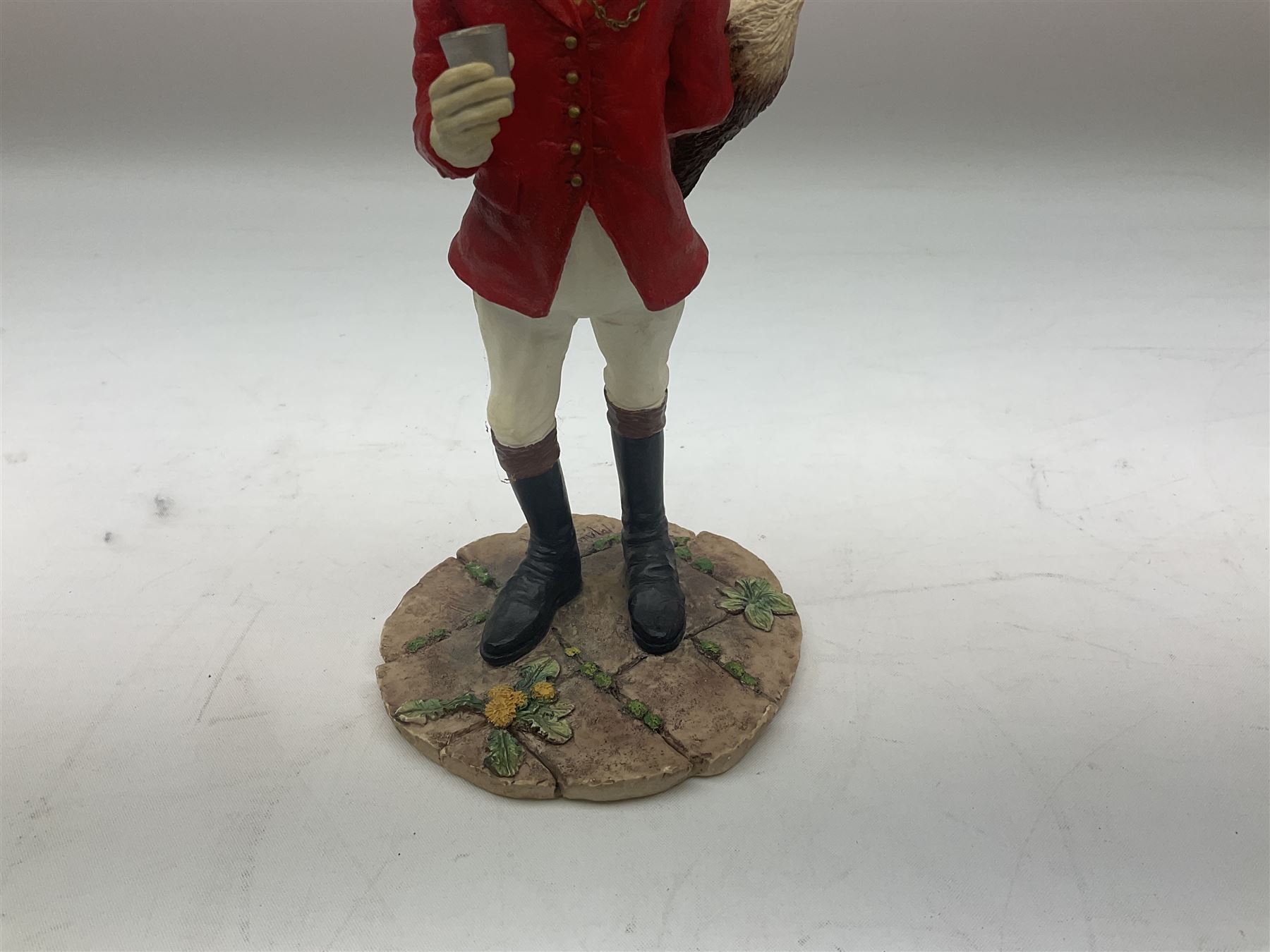 Border Fine Arts Lord Reynard, model no.A7653 and Lady Reynard, model no.A7654, H19cm