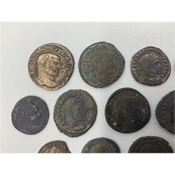 Roman Imperial Coinage, Constantine the Great (AD 306-337) and Constantine II (AD 337-340), twenty assorted bronze folles (20)