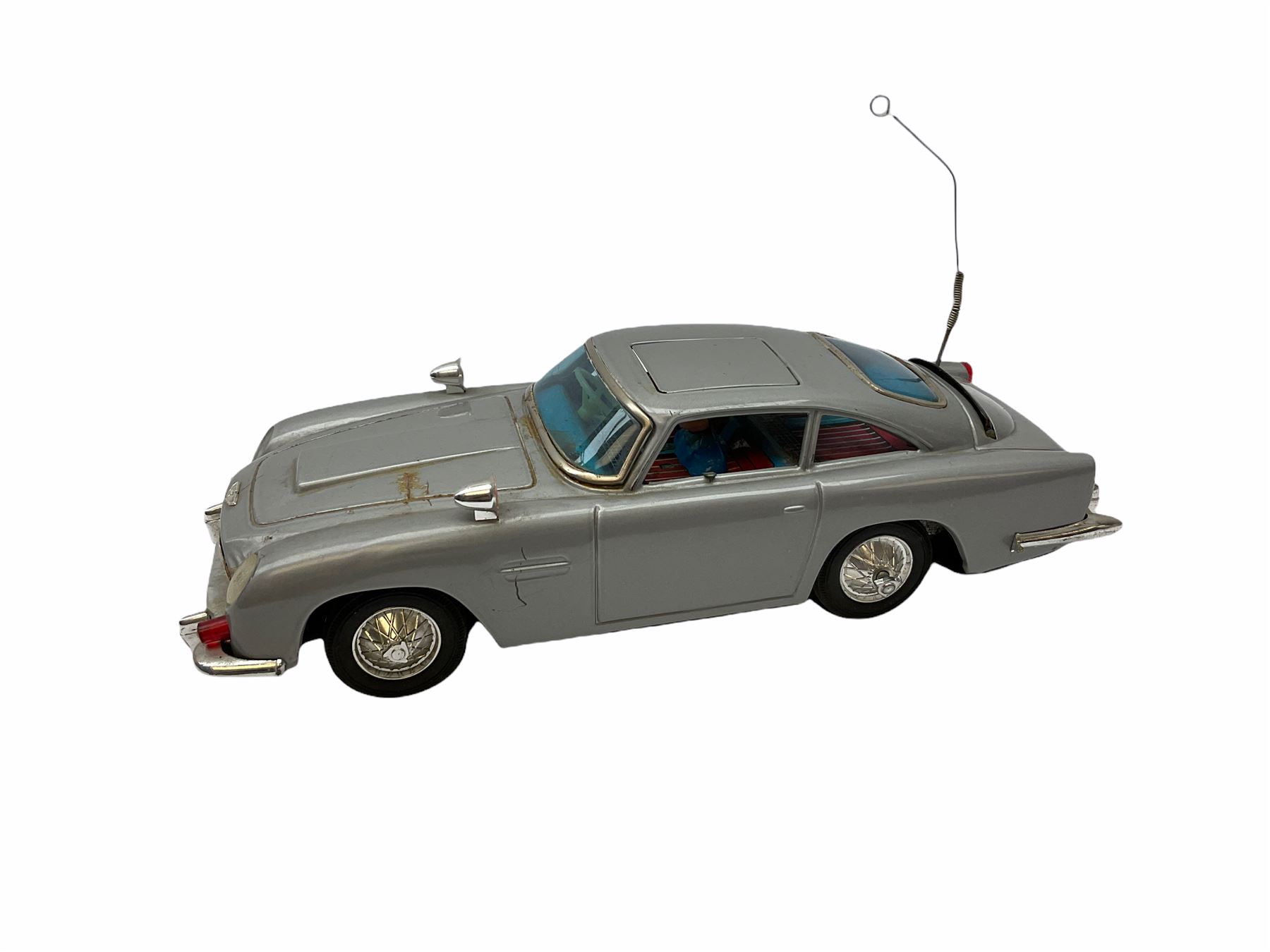 Gilbert Aoshin (Japan) James Bonds Aston Martin DB5 as seen in “Goldfinger  and Thunderball” battery operated (untested) Tinplate model - Toys, Diecast  Model Cars, Dolls & Vintage Teddy Bears