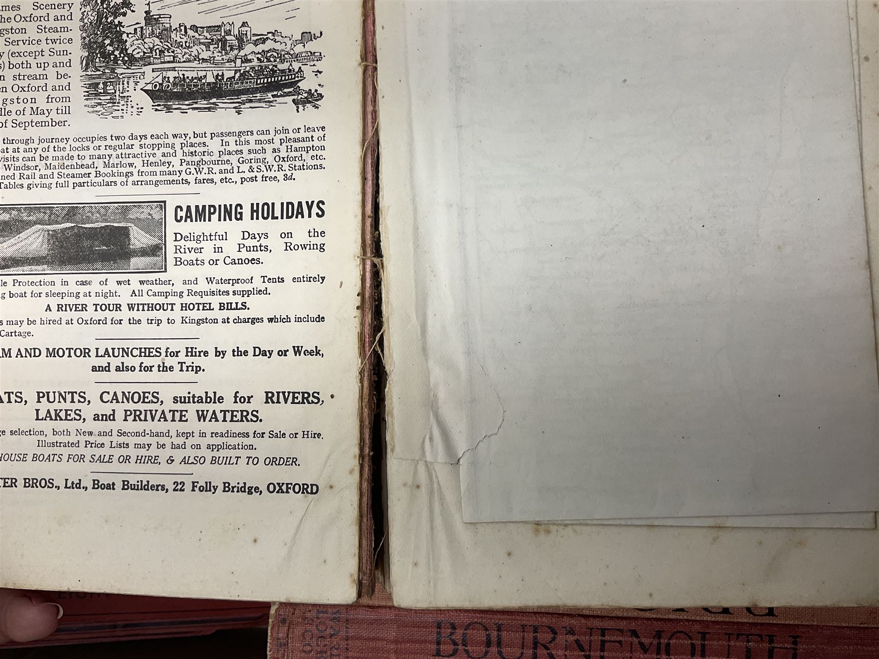 Large collection of Ward Lock & Co's illustrated guidebooks, late victorian to mid 20th century together with a number of 'the little guides' etc, two boxes