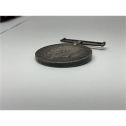 WW1 trio of medals comprising British War Medal, Victory Medal and 1914-15 Star awarded to S/4 091131 Pte. B.T. Day A.S.C.; and WW1 pair of medals comprising British War Medal and Victory Medal awarded to 240653 Gnr. E. Stephenson R.A.