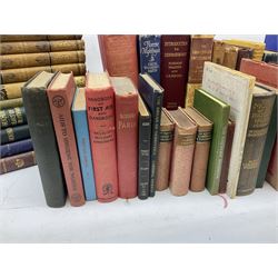 Richie, Ewing J; The Life and Times of W.E Gladstone by J Ewing Ritchie, six volumes, Walter Scott, B; The Imperial edition of the Waverley Novels, two volumes, Stebbing M.E; colour of the Garden and other books, in two boxes