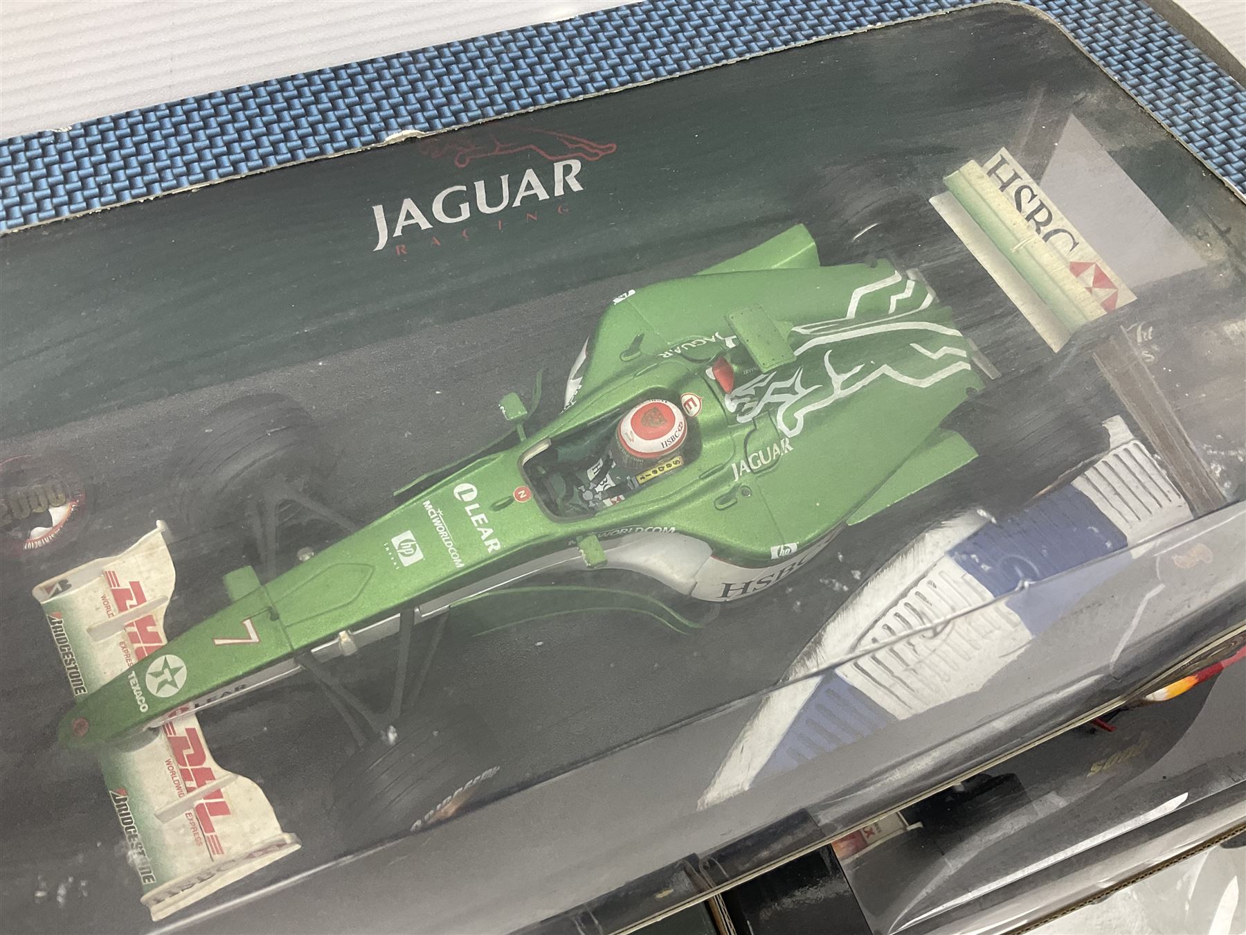Four Paul's Model Art 1:18 scale racing cars - Ferrari 412 T2 G