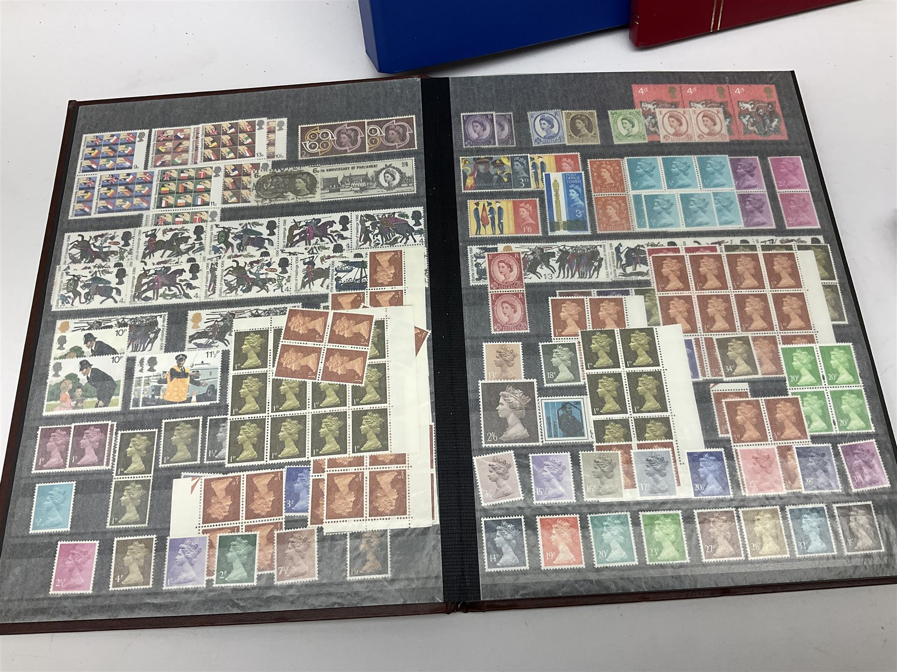 First day covers, PHQ cards and stamps, including small number of mint Queen Elizabeth II stamps, Elizabeth and Philip Diamond Wedding Anniversary 2007 Gibraltar two pound coin cover etc, in one box