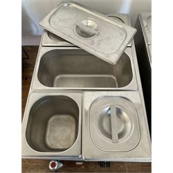 Buffalo SO47 B 1.3KW four pot Bain Marie (1) - THIS LOT IS TO BE COLLECTED BY APPOINTMENT FROM DUGGLEBY STORAGE, GREAT HILL, EASTFIELD, SCARBOROUGH, YO11 3TX