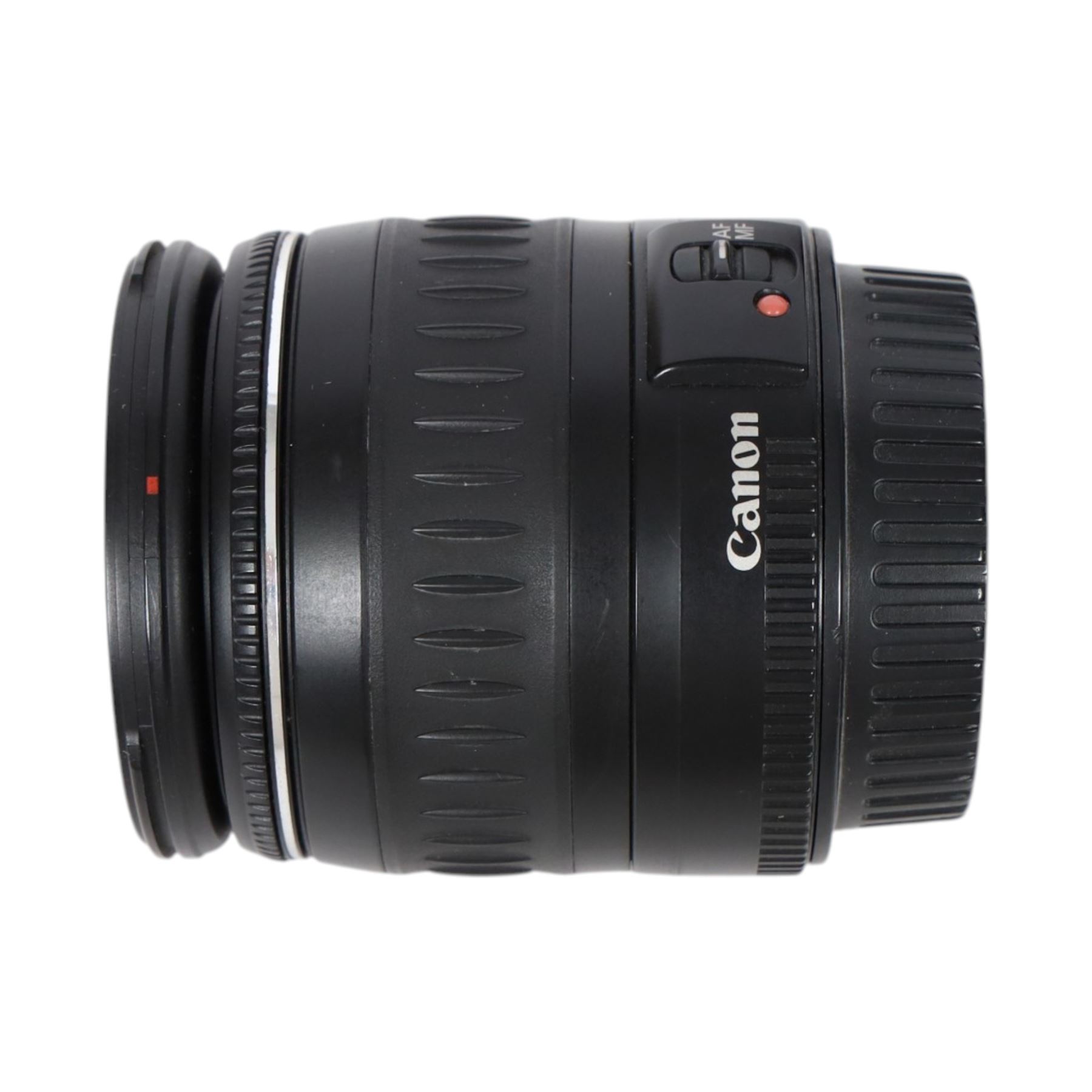 Canon EOS 30V Date 35mm film SLR camera body, serial no. 2189001422, with a Canon Ultrasonic EF 28-105mm f/4-5.6 USM lens, both boxed