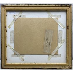 Joseph Alfred Terry (Staithes Group 1872-1939): 'The Old School', oil on card, titled and signed verso 26cm x 31cm