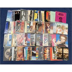 Quantity of vinyl records including Supertramp 'Indelibly Stamped', '...famous last words...', 'Crime Of The Century', 'Even In The Quietest Moments...', 'Paris' etc, Stevie Wonder 'My Cherie Amour', 'Steve Earle 'Live from Austin TX' and other music, approximately 100, in one box