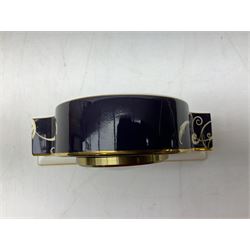 Wedgwood Cornucopia quartz mantel clock, H11cm