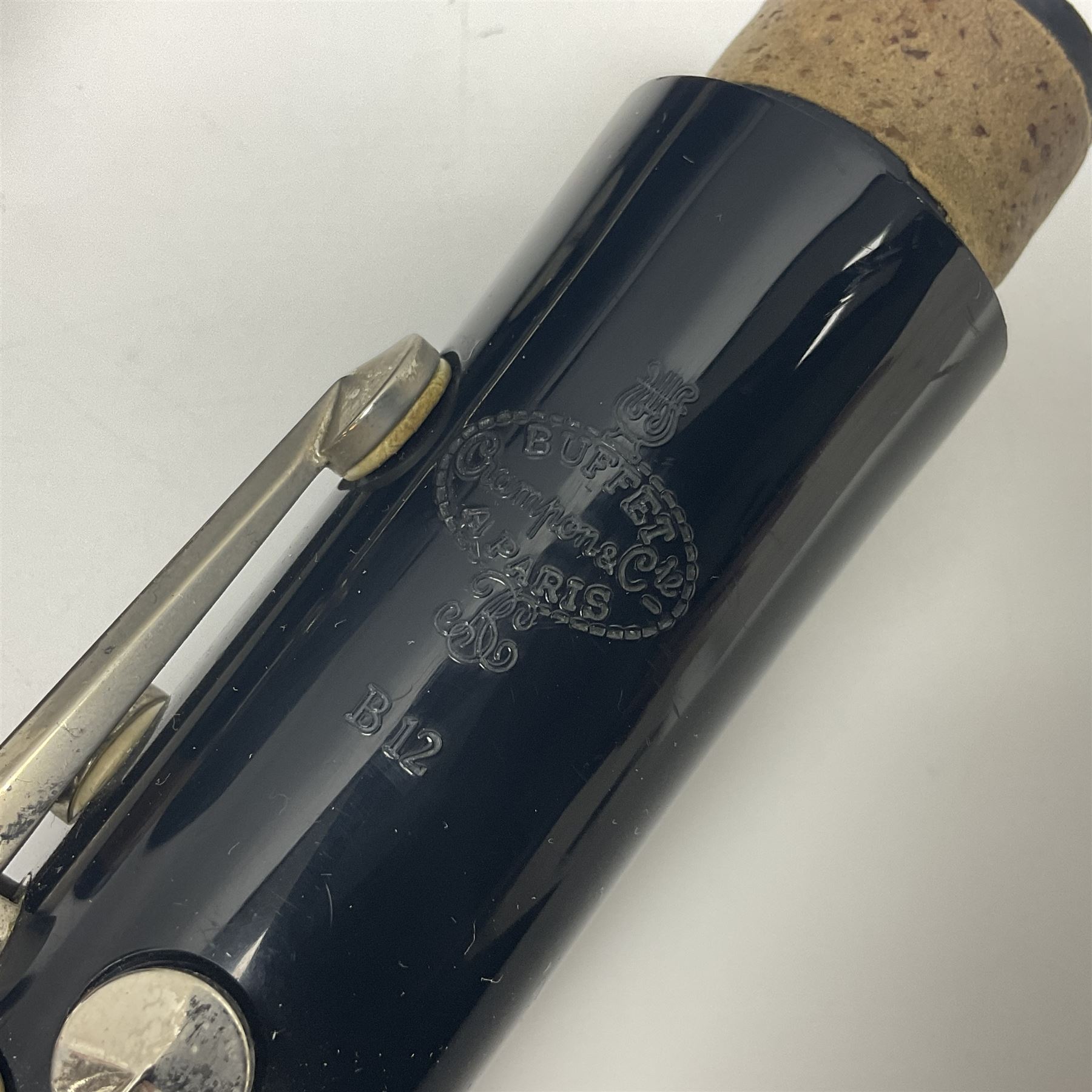 Buffet Crampon B12 five-piece clarinet, serial no.477273; in fitted case