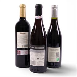 Mixed red wine, Muga 2020 Rioja 75cl, 14.5%, Clos Saint Michel 2019 Chateauneuf-de-Pape 75cl 14% vol and Appellation 2022 Chateauneuf-de-Pape 75cl 14.5%