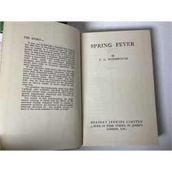 Seven P G Wodehouse; Spring Fever, first edition books