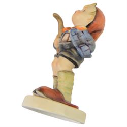 Collection of approximately  thirty four Hummel figures including Barnyard Hero, Strolling Along, Eventide Abendlied, Wayside Harmony etc 