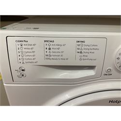 Hotpoint Aquarius 8kg washer dryer WDAL8640- LOT SUBJECT TO VAT ON THE HAMMER PRICE - To be collected by appointment from The Ambassador Hotel, 36-38 Esplanade, Scarborough YO11 2AY. ALL GOODS MUST BE REMOVED BY WEDNESDAY 15TH JUNE.