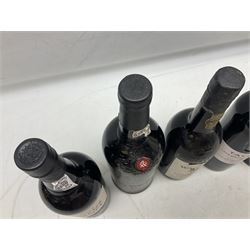 Mixed port, comprising Warre's 1977, vintage port, Quinta do Estanho, 1997, vintage port, Croft Quinta da Roeda, 2002, vintage port, Taylors, 1994, port and Taylors 2015, port, various contents and proof (5)