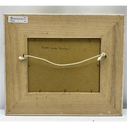 James W Milliken (British 1887-1930): Thatched Cottages, watercolour signed 14cm x 19cm