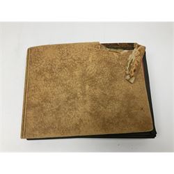 Local history - menus from the Pavilion Hotel, Scarborough, housed in two albums, 1930s and later 