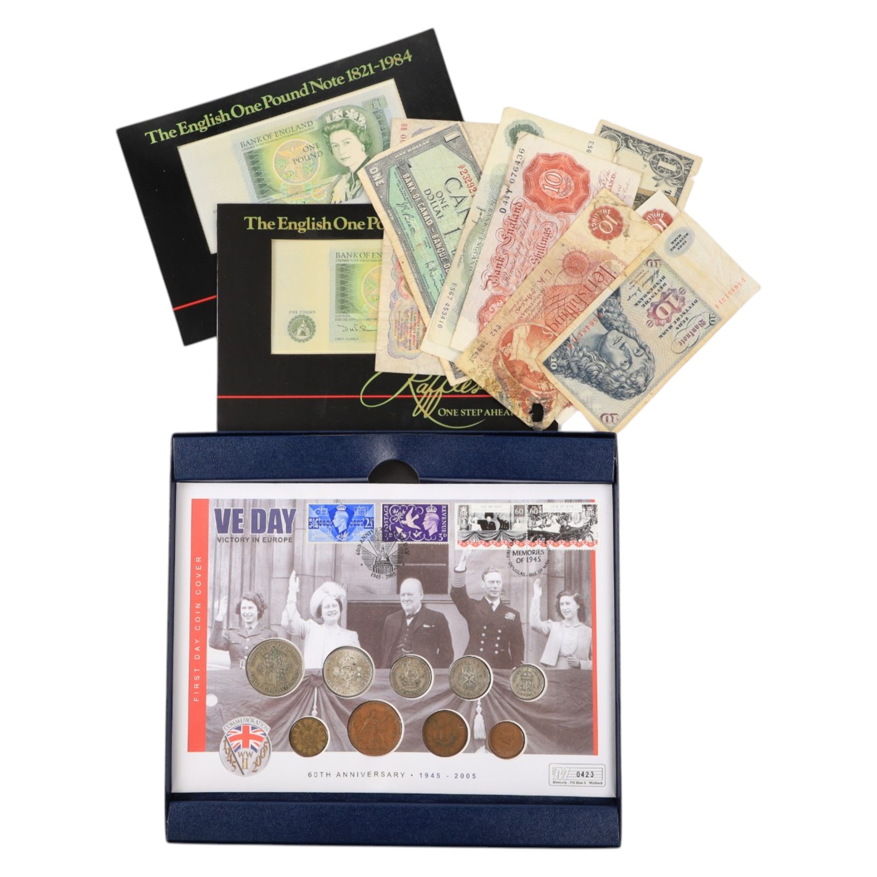 Great British and World coins and stamps, including The Queen's Golden Jubilee and The Royal Family cover collections, commemorative crowns, etc