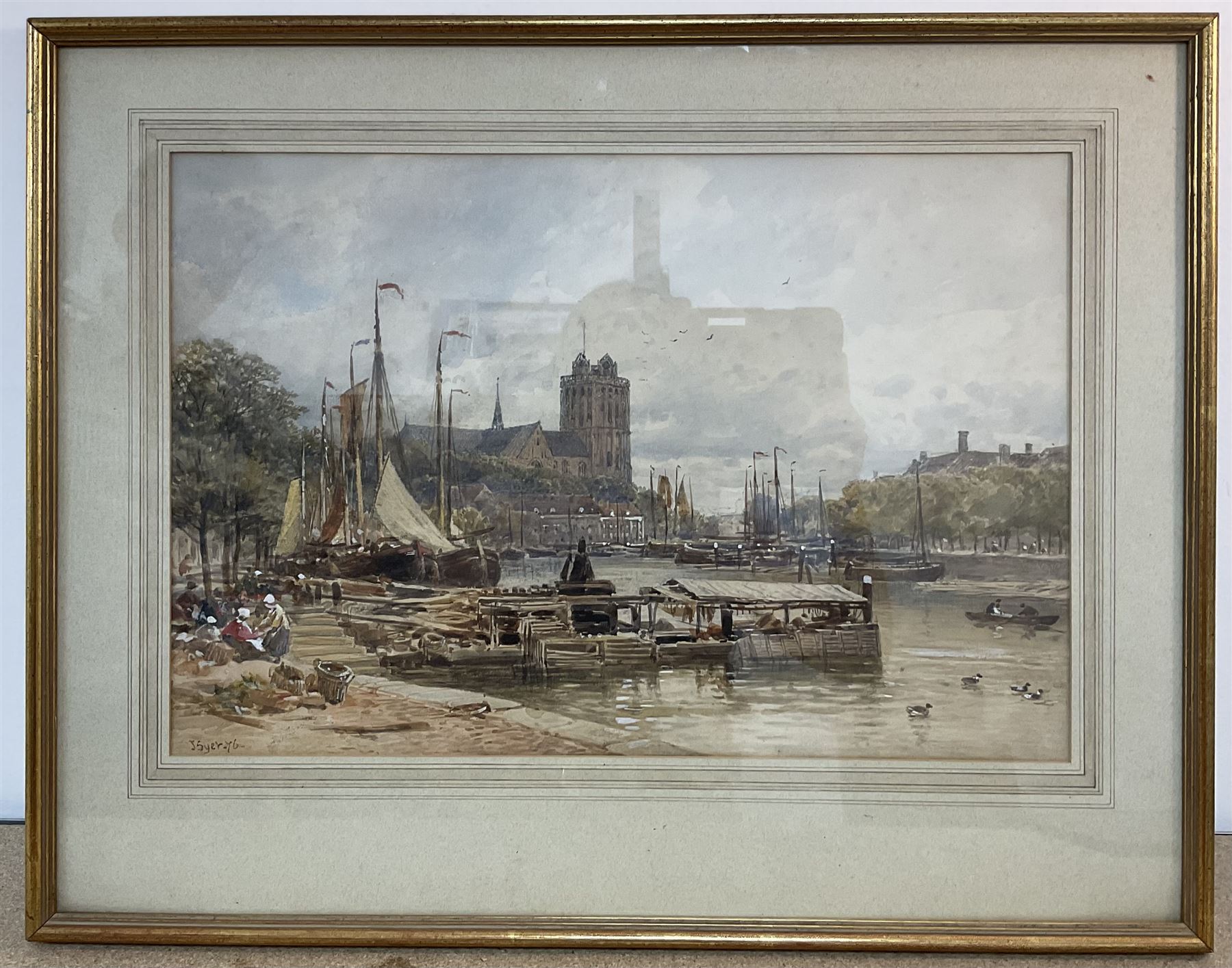 John C Syer (British 1844-1912): Landscapes, approximately twenty watercolours variously signed and titled, max 38cm x 58cm (qty)