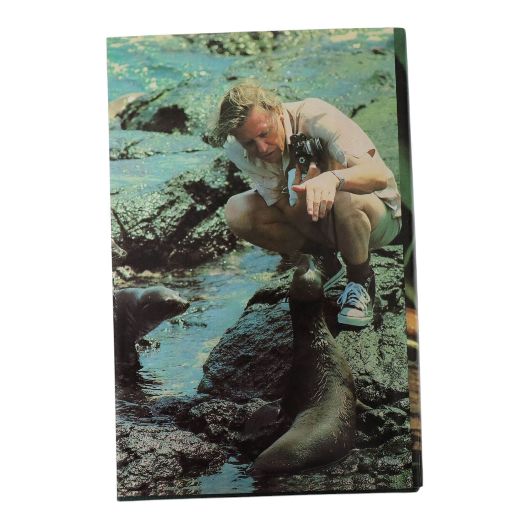 Four signed Sir David Attenborough books, comprising The Private Life of Plants, The Life of Birds, The Zoo Quest Expeditions and Life on Earth