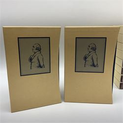 Folio Society - eighteen volumes including The History of the Decline and Fall of the Roman Empire, eight volumes, The History of England, five volumes etc, all with slip covers 