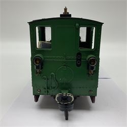LGB (Lehmann Gross Bahn) G scale, gauge 1 0-6-2 tank locomotive in green and black livery, numbered 298.14 to cab, unboxed