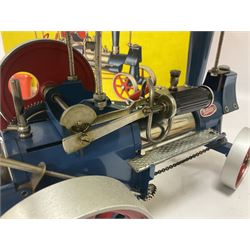Mamod TE1A Wilesco Dampftraktor live steam tractor, with original box 