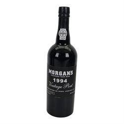 Morgan's 1994 vintage port, 20.5% vol 75cl, twelve bottles 