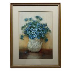 Dorcie Sykes (British 1908-1988): Still Life Flowers, watercolour signed 46.5cm x 33cm 