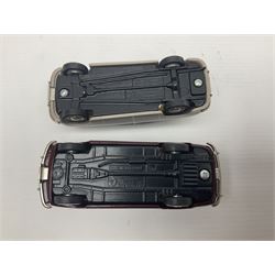 Eight Lansdowne Models 1:43 scale models - 1963 Singer Gazelle, 1958 Hillman Jubilee Minx, 1956 Austin A90, 1952 Singer SM 1500, 1957 Hillman Minx Series 1 Estate, 1958 Austin A105, 1936 Riley Adelphi; and 1968 Vauxhall Victor FD Estate; all unboxed (8)