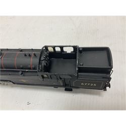 ‘00’ gauge - three kit built steam locomotives comprising Class O4 2-8-0 no.63692 finished in BR black; Class L1 2-6-4T no.67725 finished in BR black; Class T1 4-8-0T no.69922 in BR black (3) 