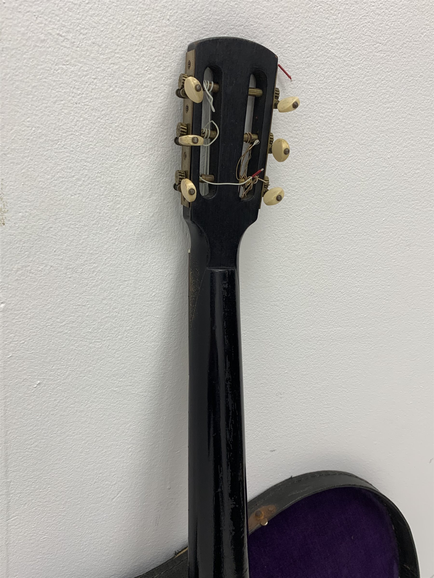 Pietro Tonelli Napoli acoustic guitar in carrying case