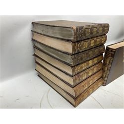The Illustrated War News - Being a Pictorial Record of the Great War. Parts 1 -96 August 12th 1014 - June 7th 1916 uniformly bound in eight oblong quarto volumes with half-leather/gilt binding. Published by The Illustrated London News (8)