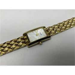 Four gentlemans wristwatches including Seiko Kinetic 50M, Pulsar, Sekonda and Constantin Quartz, boxed, together with a ladies Accurist wristwatch