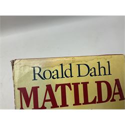 Dahl (Roald) Matilda, illustrated by Quentin Blake, first edition 1988, with dust-jacket